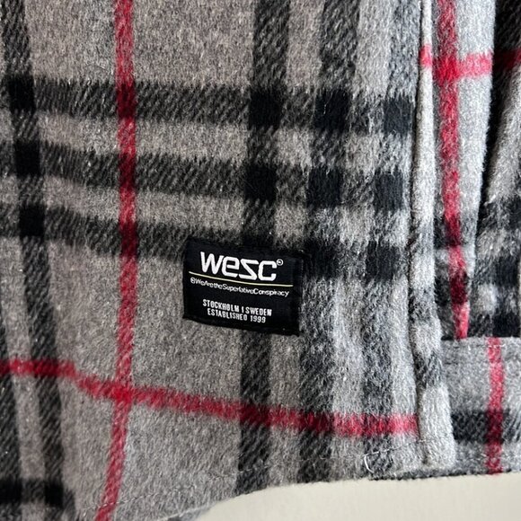NWT Wezc Stockholm Oden Unisex Plaid Jacket - Picture 4 of 12